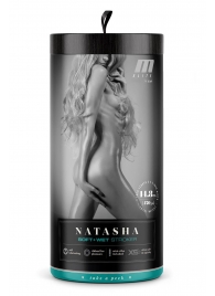 Мастурбатор-вагина с вибрацией Soft   Wet Natasha Realistic Beige Masturbator - Blush Novelties - в Люберцах купить с доставкой