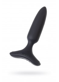 Черная анальная втулка Hush 2 (XS) - 12,1 см. - Lovense