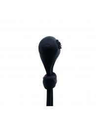 Чёрное лассо на пенис с вибрацией - Baile - в Люберцах купить с доставкой