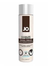 Водно-масляный лубрикант с охлаждающим эффектом JO Silicon free Hybrid Lubricant COOLING - 120 мл. - System JO - купить с доставкой в Люберцах