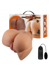 Карамельный мастурбатор-полуторс Emilia с вибрацией - Baile - в Люберцах купить с доставкой