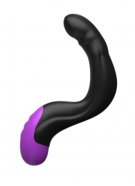 Черно-фиолетовый вибромассажёр простаты Hyper-Pulse P-Spot Massager - Pipedream - в Люберцах купить с доставкой