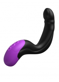 Черно-фиолетовый вибромассажёр простаты Hyper-Pulse P-Spot Massager - Pipedream - в Люберцах купить с доставкой