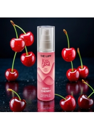 Съедобное массажное масло Kiss Land Very-Cherry - 75 мл. - THE LUFF - купить с доставкой в Люберцах