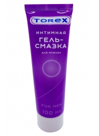 Гель-смазка на водной основе For Men - 100 мл. - Torex - купить с доставкой в Люберцах