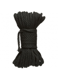 Черная верёвка для связывания и фиксации Bind Tie - 15,24 м. - Doc Johnson - купить с доставкой в Люберцах