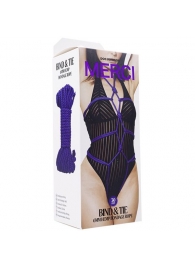 Фиолетовая верёвка для связывания и фиксации Bind Tie - 9,14 м. - Doc Johnson - купить с доставкой в Люберцах