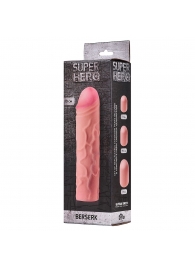 Фаллоудлинитель SUPER HERO Bersek - 19,5 см. - Lola Games - в Люберцах купить с доставкой