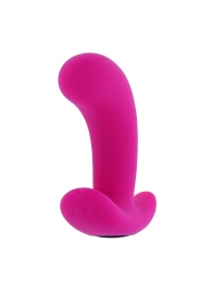 Розовый вибромассажёр простаты с пультом ДУ Hooking Up - 9,5 см. - Selopa - в Люберцах купить с доставкой