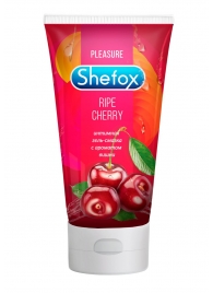 Интимная гель-смазка Shefox «Спелая вишня» - 50 мл. - Shefox - купить с доставкой в Люберцах