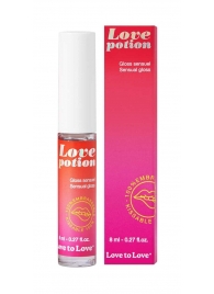 Возбуждающий блеск для губ Love Potion - 8 мл. - Love to Love - купить с доставкой в Люберцах