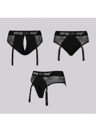 Трусики для фиксации насадок Strap-on-me Harness Lingerie Diva XS - Strap-on-me - купить с доставкой в Люберцах