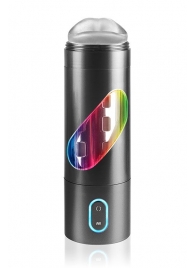 Перезаряжаемый мастурбатор-ротик Extreme Toyz Rechargeable Roto-Bator Mouth - Pipedream - в Люберцах купить с доставкой