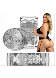 Прозрачный двусторонний мастурбатор Fleshlight Quickshot Mia Malkova - Fleshlight - в Люберцах купить с доставкой