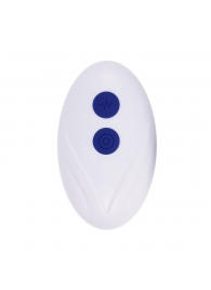 Синее эрекционное виброкольцо с клиторальной подушечкой и пультом ДУ Adjustable Fun Ring - Zero Tolerance - в Люберцах купить с доставкой