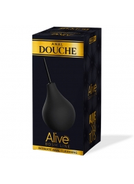 Черный анальный душ Anal Douche S - Adrien Lastic - купить с доставкой в Люберцах