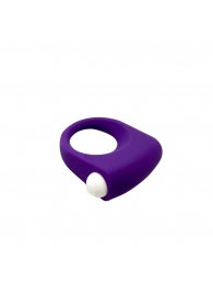 Фиолетовое эрекционное кольцо Puggle Vibrating Ring with Bullet - Adrien Lastic - в Люберцах купить с доставкой