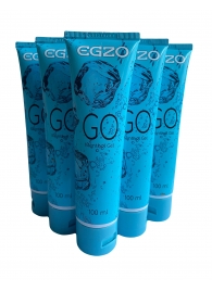 Набор из 5 пролонгирующих лубрикантов на водной основе Egzo Go (по 100 мл.) - EGZO - купить с доставкой в Люберцах