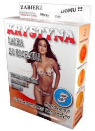 Надувная секс-кукла Krystyna - Boys of Toys - в Люберцах купить с доставкой