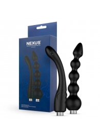 Набор из 2 насадок для анального душа Shower Douche Duo Kit - Nexus Range - купить с доставкой в Люберцах