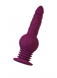 Фиолетовая мини-машина для секса Striker с пультом ДУ - 23,5 см. - ToyFa - купить с доставкой в Люберцах