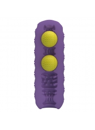 Фиолетовый мастурбатор Venus-X Twin balls - Baile - в Люберцах купить с доставкой