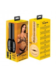 Мастурбатор-ротик Kiiroo Feel Victoria Mouth - Kiiroo - в Люберцах купить с доставкой