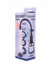 Вакуумная помпа со сменными насадками Rider - Lola Games - в Люберцах купить с доставкой