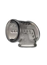 Дымчатая насадка на пенис и мошонку - Baile - в Люберцах купить с доставкой