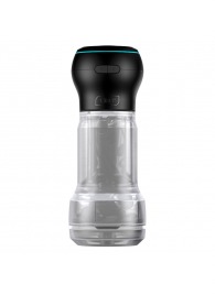 Набор PowerBlow   Feel Pocket Stroker Crystal: мастурбатор и интерактивная насадка - Kiiroo - в Люберцах купить с доставкой