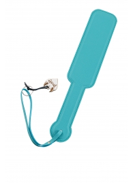 Голубой кожаный пэддл - 37 см. - Pecado - купить с доставкой в Люберцах