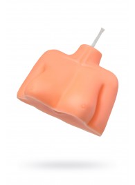 Оранжевая сувенирная свеча «Женский силуэт» - Pecado - купить с доставкой в Люберцах