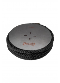 Черная веревка для шибари на катушке - 10 м. - Pecado - купить с доставкой в Люберцах