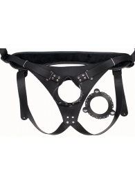 Пояс Hard Brutal для больших насадок - LOVETOY (А-Полимер) - купить с доставкой в Люберцах