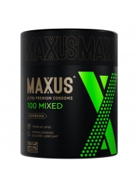 Презервативы MAXUS Mixed - 100 шт. - Maxus - купить с доставкой в Люберцах