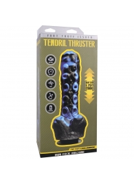 Черно-синяя мини-машина на присоске Tendril Thruster - 21,6 см. - Doc Johnson - купить с доставкой в Люберцах