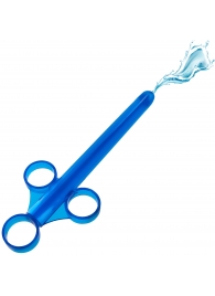 Синий шприц для введения лубриканта XL Lubricant Launcher - XR Brands - купить с доставкой в Люберцах