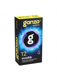Супертонкие презервативы Ganzo Invisible - 12 шт. - Ganzo - купить с доставкой в Люберцах