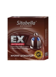 Стимулирующая насадка Sitabella Extender  Шоколад - Sitabella - купить с доставкой в Люберцах