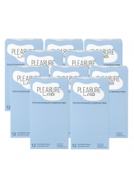 Набор из 10 упаковок ультратонких презервативов Pleasure Lab (по 12 шт.) - Pleasure Lab - купить с доставкой в Люберцах