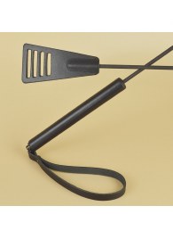 Черный кожаный стек «Сириус» - 60 см. - Sitabella - купить с доставкой в Люберцах