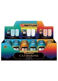 Набор из 18 мастурбаторов Catherine Masha - Baile - в Люберцах купить с доставкой