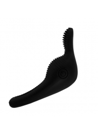 Чёрное эрекционное виброкольцо Thimble - Baile - в Люберцах купить с доставкой