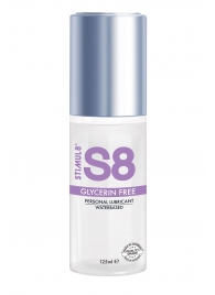 Лубрикант на водной основе S8 Glycerin Free без глицерина - 125 мл. - Stimul8 - купить с доставкой в Люберцах