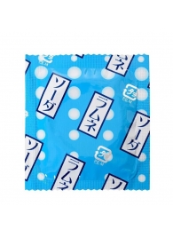 Презерватив Sagami Studded Lemonade с ароматом лимонада - 1 шт. - Sagami - купить с доставкой в Люберцах