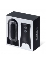 Набор Tenga Flip Zero Electronic Vibrotation: мастурбатор с вибрацией и устройство вращения - Tenga - в Люберцах купить с доставкой