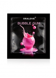 Саше съедобной оральной смазки OraLove с ароматом бабл-гам - 3 гр. - Биоритм - купить с доставкой в Люберцах
