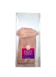 Телесный мастурбатор-вагина с фигурками на поверхности - LOVETOY (А-Полимер) - в Люберцах купить с доставкой