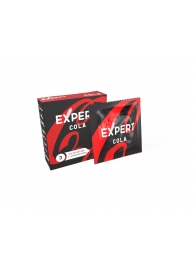Презервативы с ароматом колы Expert Cola - 3 шт. - Expert - купить с доставкой в Люберцах