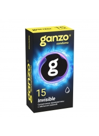 Супертонкие презервативы Ganzo Invisible - 15 шт. - Ganzo - купить с доставкой в Люберцах